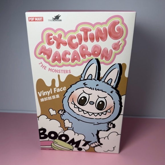 The Secret Chestnut Cocoa Sealed Box Labubu Pop Mart Macaron - Picture 3 of 8